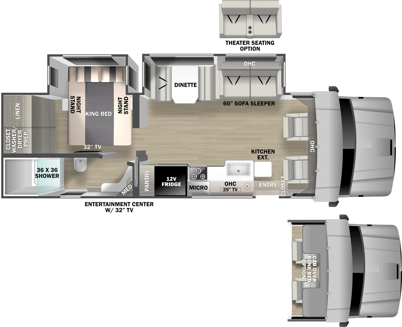 Europa 31SS Floorplan
